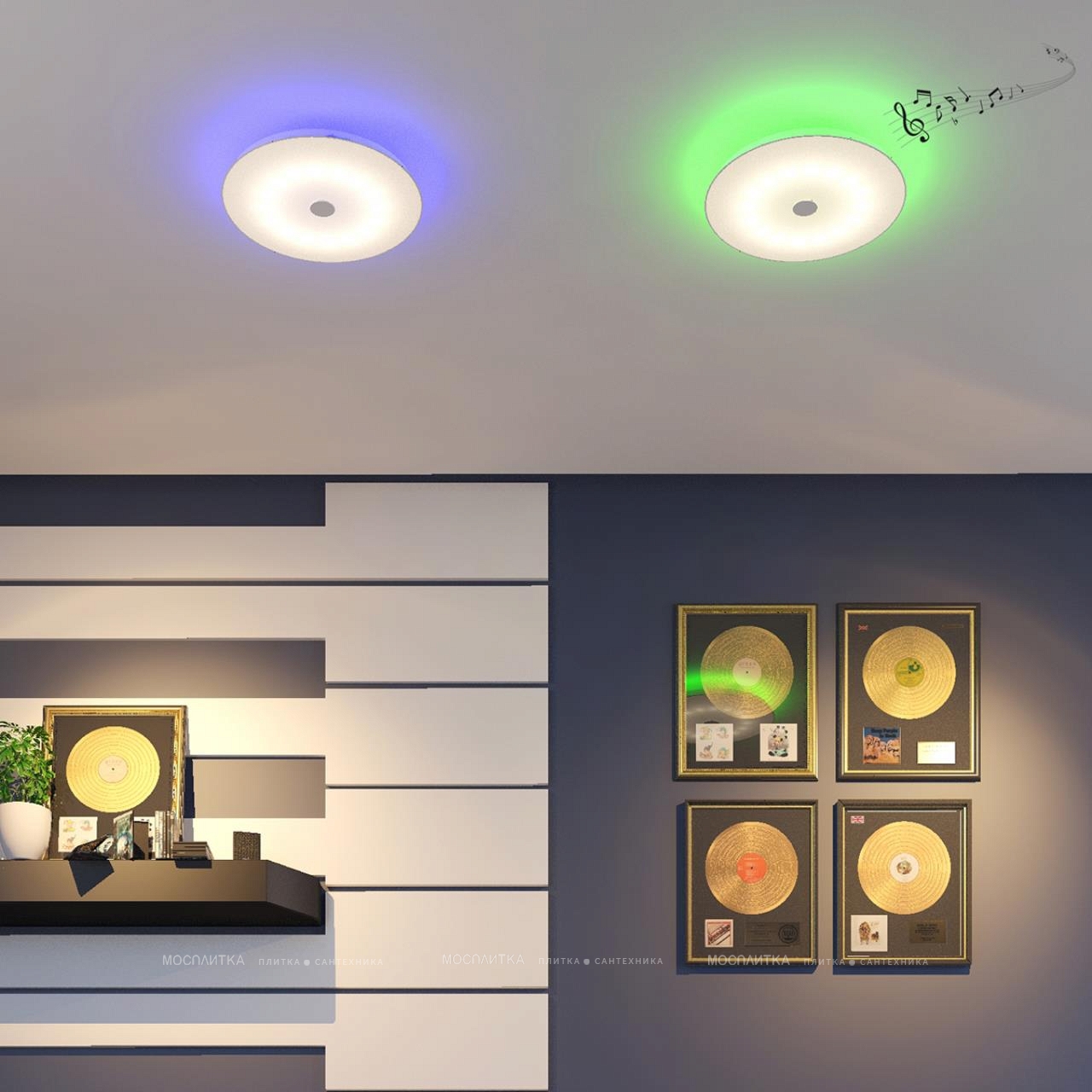 Потолочный светодиодный светильник Sonex Roki Muzcolor 4629/EL - изображение 3