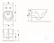 Унитаз подвесной безободковый beWash Bogen 88343601 со смесителем и функцией биде, с крышкой-сиденьем микролифт, белый глянец - 2 изображение
