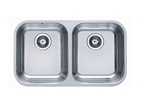 Кухонная мойка Alveus Duo 30 1036849 нержавеющая сталь в комплекте с сифоном