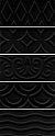 Керамическая плитка Kerama Marazzi Плитка Авеллино чёрный структура mix 7,4х15