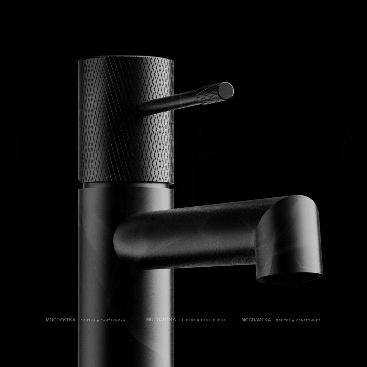 Смеситель для накладной раковины Vincea Desire VBF-1D2MB однорычажный, черный - изображение 4
