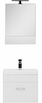 Комплект мебели для ванной Aquanet Нота 50 белый зеркало камерино - изображение 2