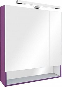 Зеркальный шкаф Roca Gap 80 фиолетовый