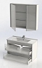 Комплект мебели для ванной Aquanet Тулон 100 белый - 13 изображение