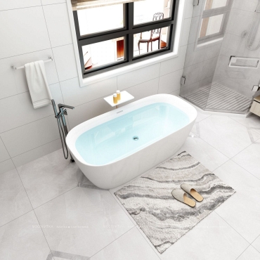 Акриловая ванна Art&Max Verona 150х75 см AM-VER-1500-750, белый - 2 изображение