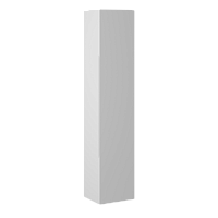 Пенал Briz Бьелла 35 см, белый глянец