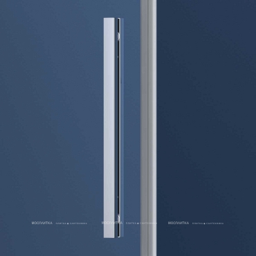 Душевая дверь Vincea Soft 150x195 см, VDS-3SO150CL, профиль хром, стекло прозрачное - 4 изображение