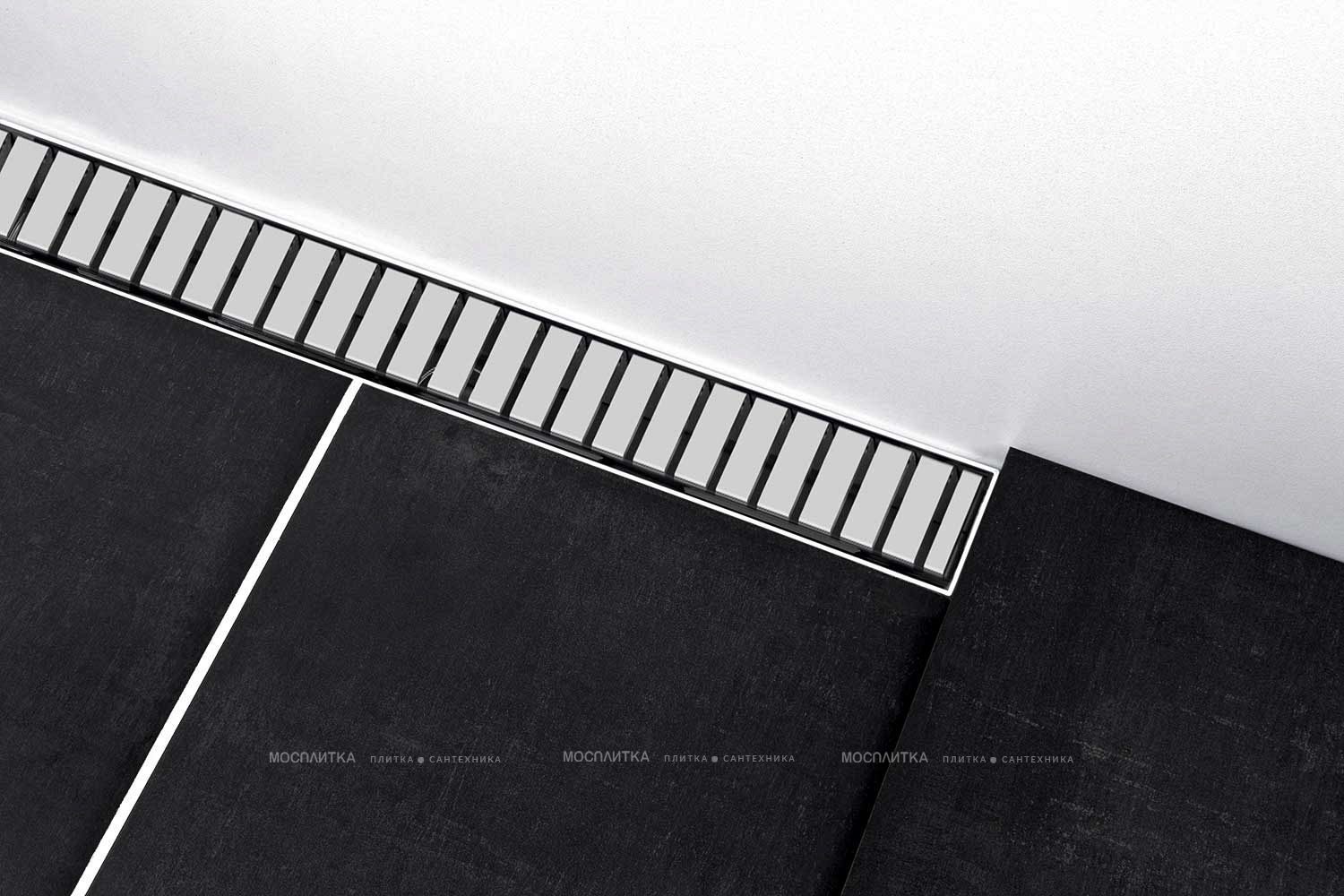 Комплект TECE Linus для душевого лотка с декоративной решеткой Straight, 90 см - изображение 2