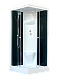 Душевая кабина Royal Bath 90HP6-BT черное/прозрачное