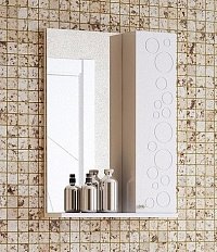 Зеркальный шкаф Corozo Орфей 50, белый