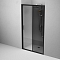 Душевая дверь Am.Pm Gem 110 см W90G-110-1-195BG стекло прозрачное / тонированное, профиль черный - изображение 5