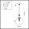 Подвесной светильник Lumion Kit 3684/1 - изображение 3