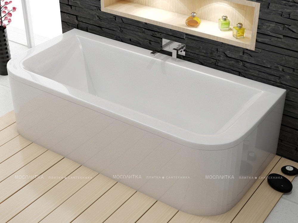Акриловая ванна Vayer Options BTW 180x85 см - изображение 4