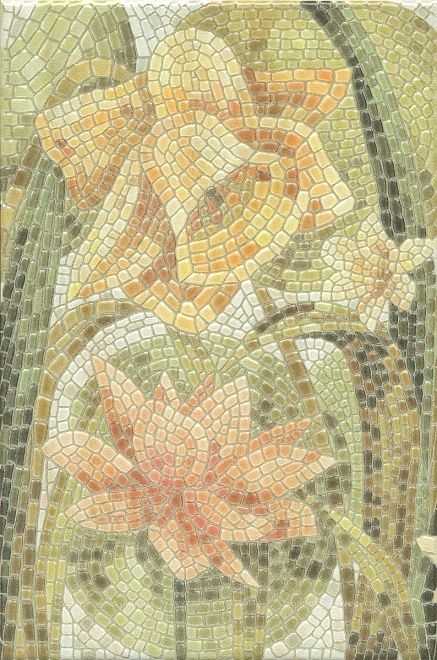 Керамическая плитка Kerama Marazzi Декор Летний сад Лилии лаппат. 20х30