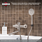 Смеситель для ванны с душем РМС SUS124-006EP нержавеющая сталь - изображение 5