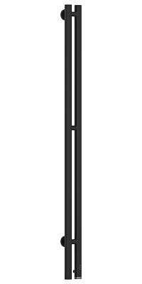 Полотенцесушитель электрический Сунержа Нюанс 2.0 120х8,5 см 31-0543-1253 матовый черный1