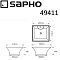 Раковина-чаша 50 см Sapho Mystic 49411 белый - 3 изображение