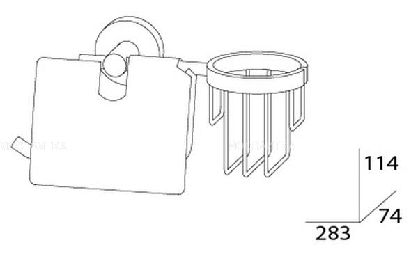 Держатель туалетной бумаги и освежителя воздуха Artwelle Harmonie HAR 051 - изображение 2