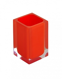 Стакан для зубных щеток Ridder Colours оранжевый, 22280114