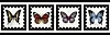 Бордюр Victorian Marble Gold Butterfly Border Prl 12,5х40