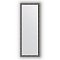 Зеркало в багетной раме Evoform Definite BY 1063 50 x 140 см, черненое серебро 