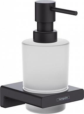 Дозатор для жидкого мыла Hansgrohe AddStoris 41745670 матовый черный