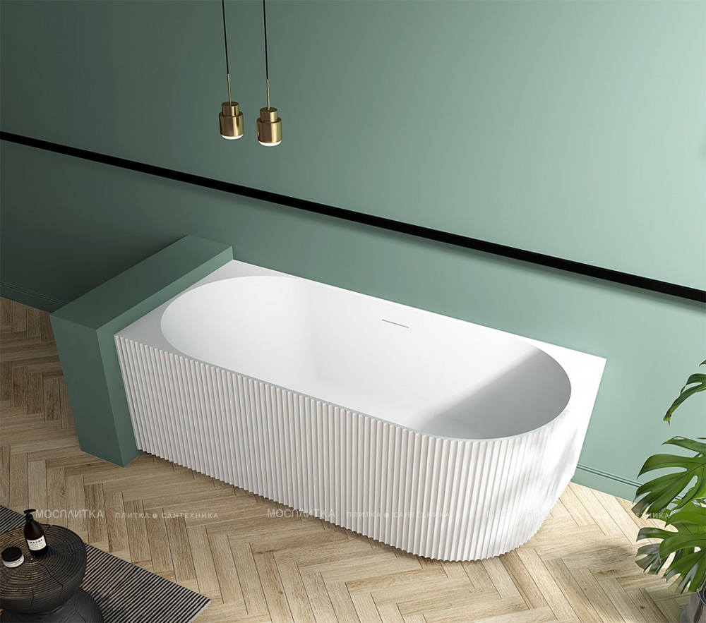 Акриловая ванна Abber 170х80 см AB9329-1.7 L, белый - изображение 2