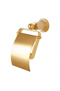 Держатель туалетной бумаги Boheme Murano 10901-W-G золото