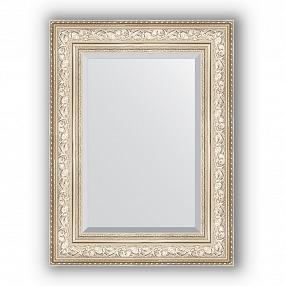 Зеркало в багетной раме Evoform Exclusive BY 3400 60 x 80 см, виньетка серебро