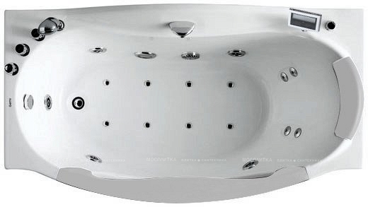 Акриловая ванна Gemy G9072 K L - 3 изображение