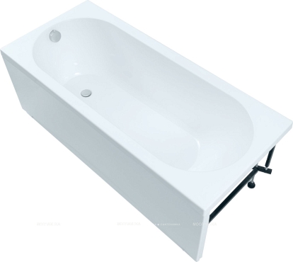 Акриловая ванна 170x75 см Aquanet Lotos 311882 белая - 12 изображение