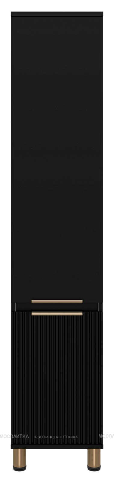 Шкаф-пенал Brevita Enfida 35 см ENF-05035-020L левый, черный - изображение 2