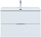 Тумба с раковиной Aquanet Алвита New 80 2 ящика, белый матовый - 7 изображение