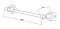 Полотенцедержатель Boheme Murano 10902-W-CR хром - 2 изображение