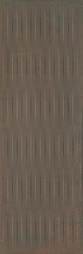 Плитка Раваль коричневый структура обрезной 30х89,5х0,9