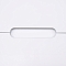 Пенал Briz Пола 35 см, белый глянец - 14 изображение