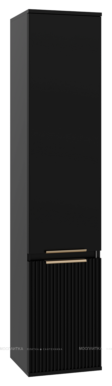 Шкаф-пенал Brevita Enfida 35 см ENF-05035-020P правый, черный - изображение 8