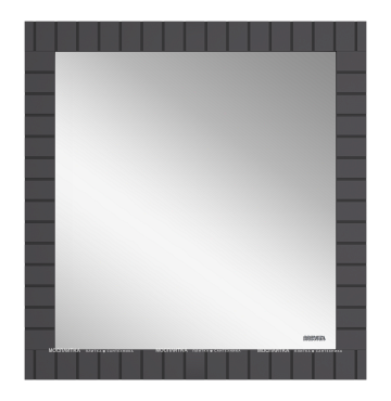 Зеркало Brevita Gloster 80 см GLOS-02080-48-2 графит - 2 изображение