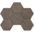 Мозаика GB03 Hexagon 25x28,5 непол.