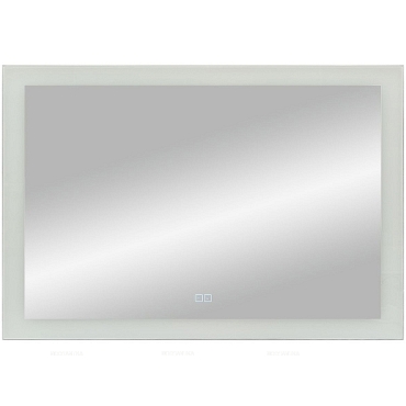 Зеркало Art&Max Soli 100 см AM-Sol-1000-700-DS-F-H с подсветкой - 2 изображение