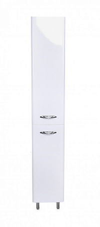 Шкаф-пенал Style Line Каре 30 см СС-00002271 универсальный белый с корзиной