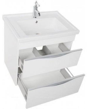 Комплект мебели для ванной Aquanet Эвора 70 белый - 10 изображение
