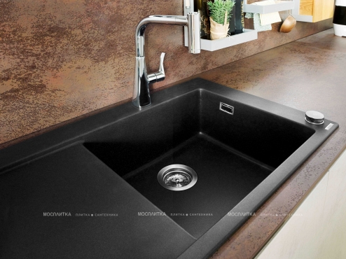 Кухонная мойка с встроенным смесителем Hansgrohe C51-F450-03 43214000, черный - 2 изображение