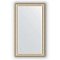 Зеркало в багетной раме Evoform Definite BY 1087 65 x 115 см, золотые бусы не серебре 