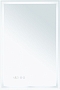 Зеркало Aquanet Оптима 50 белый матовый - 5 изображение