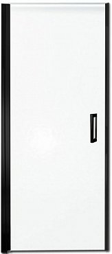 Душевая дверь Jacob Delafon Contra 80х200 см E22T81-BL профиль черный, стекло прозрачное