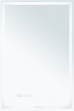 Зеркало Aquanet Оптима 50 белый матовый - 5 изображение