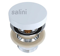 Донный клапан для S-Stone раковины Salini белый 16231WM матовый