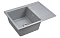 Мойка кухонная Paulmark Weimar PM216550-GRM серый металлик - изображение 2