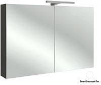 Зеркальный шкаф Jacob Delafon Formilia 100 см EB797RU-G1C белый глянцевый